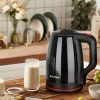 1 (9)AILYONS FK-0310 Stainless Steel 2.2L Electric Water Kettle-Black