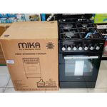 Alternative view of Mika 50*60, 3 Gas Jet Burners + 1 Rapid Hot Plate, Electric Oven