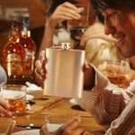 Alternative view of Hip Flask Portable Stainless Steel Wine Whisky Pot Bottle Flagon Bar