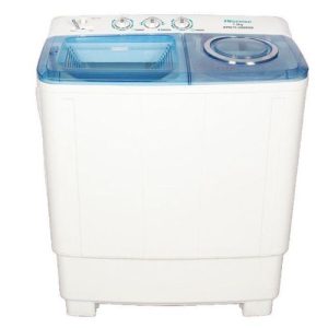 Hisense 7.5Kg Twin Tub Top Load Washing Machine - White