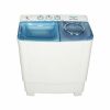 Hisense Washing Machine 11kg Twin tub -Price In Kenya he Twin Tub Washing machine features an 11kg washing capacity and 6.5kg spin capacity. Essential for every home, this semi-automatic washing machine combines powerful performance with an easy-to-use design, that makes your laundry care easy. Its well-placed control knobs help you adjust the intensity of the wash for different fabrics, ensuring thorough wash yet gentle care of your clothes. Oder for this Hisense Washing Machine 11kg Twin tub online from from Jumia Kenya and have delivered to your doorstep. The Hisense wsrb113w twin tub semi-automatic washing machine comes with a spin dryer. Featuring a wash and spin capacity of 11kg, a water-proof and rust-proof full plastic body. It also features a water selector, lint filter, and a user-friendly control panel. The TOP Loader washing machine adjusts wash time based on the weight of your laundry. It also has a heavy-duty motor that redistributes your laundry inside the drum to ensure a smooth and quiet spin operation. The Top Loader washing machine adjusts wash time based on the weight of your laundry. It also has a heavy-duty motor that redistributes your laundry inside the drum to ensure a smooth and quiet spin operation. Features Hisense Washing Machine 11kg Twin tub WSRB113W Washer capacity: 11kg Spin capacity: 6.5kg Type: Semi-Automatic 2-year warranty Color: White