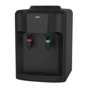 Mika Water Dispenser, Table Top, Hot & Normal, Black