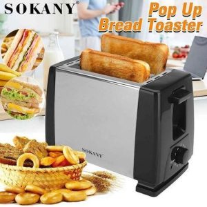 Sokany 2 Slice Popup Bread Toaster