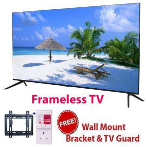 TCL 85 QLED PRO FRAMELESS 4K UHD GOOGLE TV BLUETOOTH VOICE CONTROL NETFLIX YOUTUBE+ TV GUARD + WALL BRACKET 85C655