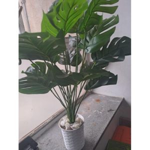 Table top Artificial Flower , Decor Stones Plus A Vase