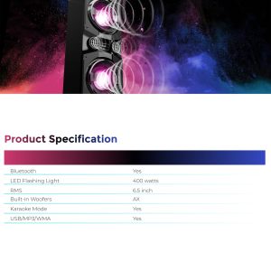 Hisense sound Bar HP130 With Microphone function 400 Watts HP130